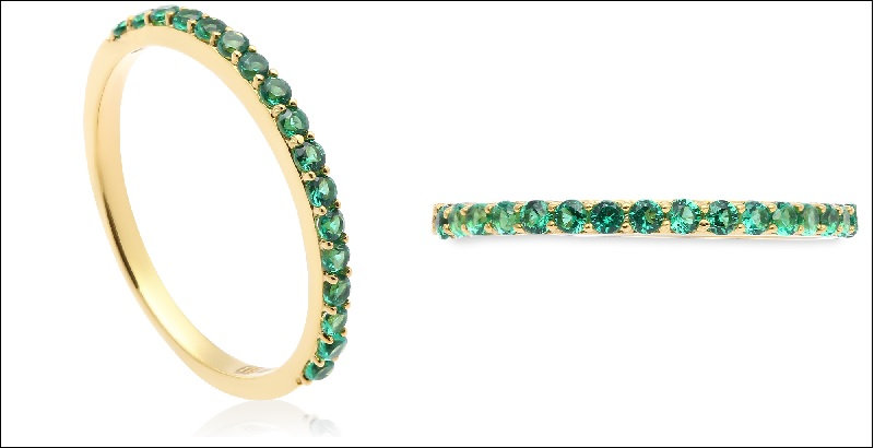 Nhẫn Bạc Nữ Đính Đá Mạ Vàng 18K AvaJi AVJ.R000497
